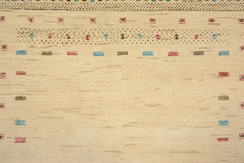 Gabbeh Tapijt - Loribaft Indus - 152 x 106 cm - licht beige