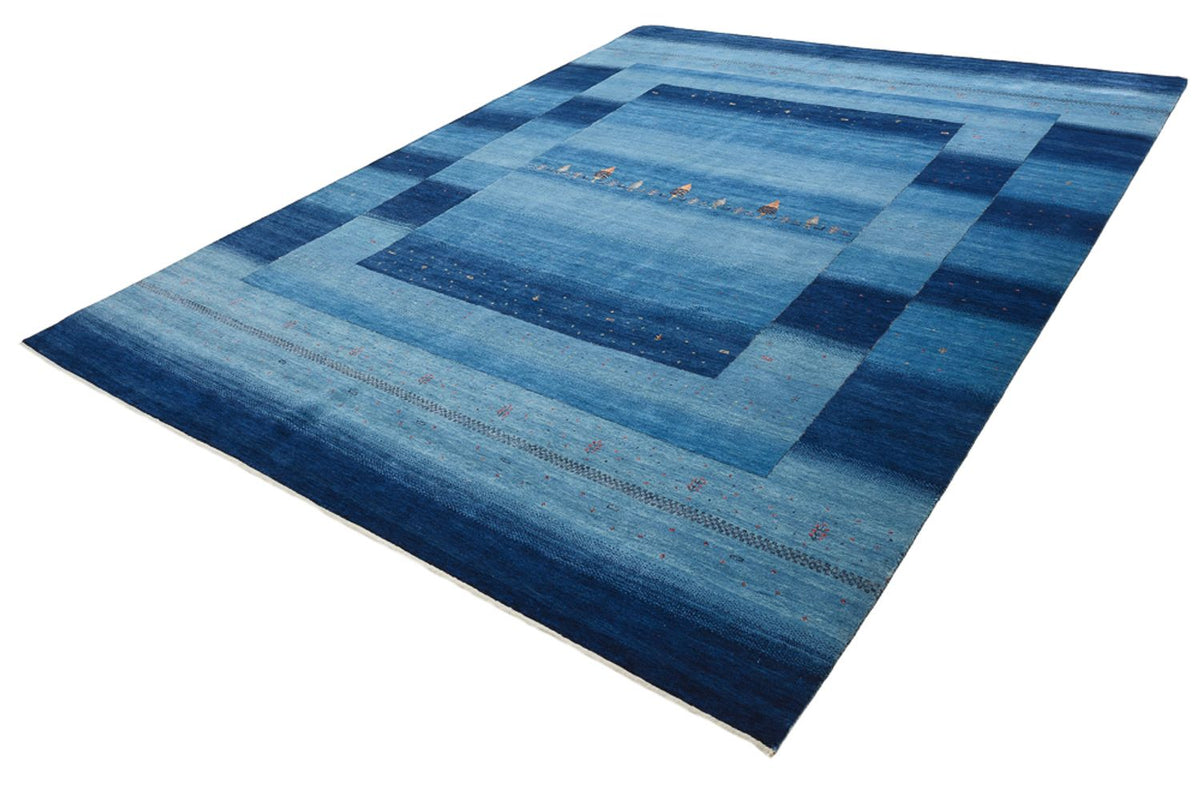 Gabbeh Tapijt - Loribaft Indus - 329 x 253 cm - zee blauw