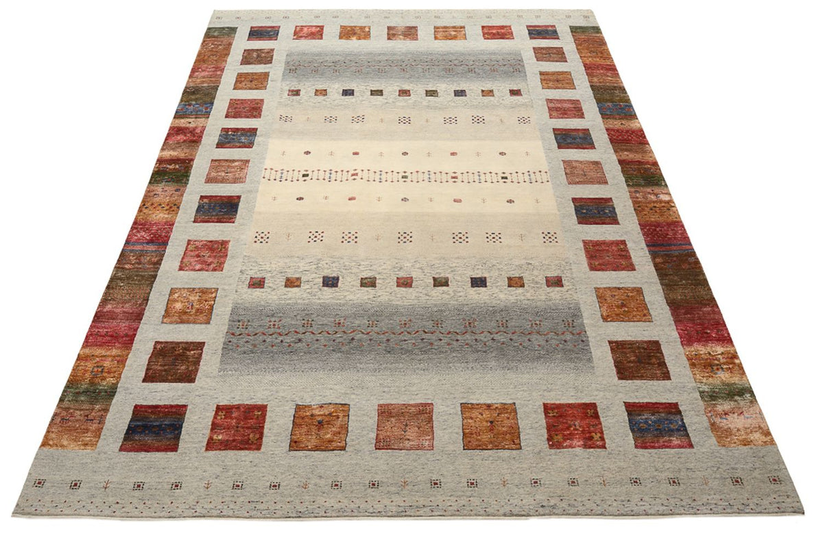 Gabbeh Tapijt - Loribaft Indus - 351 x 251 cm - donker beige