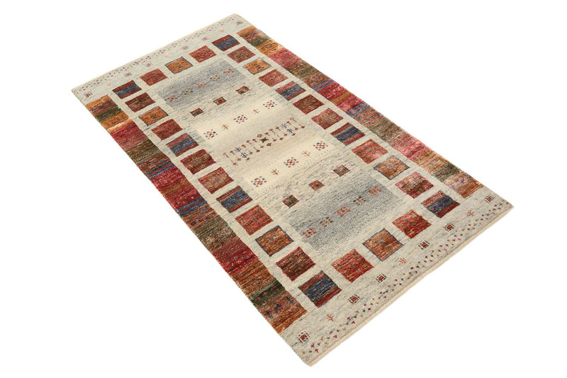 Gabbeh Tapijt - Loribaft Indus - 139 x 74 cm - veelkleurig