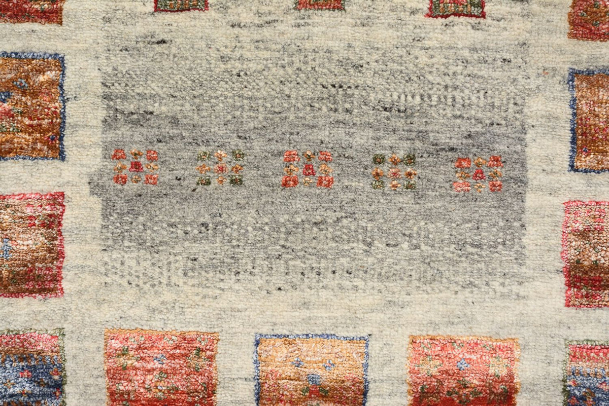 Gabbeh Tapijt - Loribaft Indus - 139 x 74 cm - veelkleurig