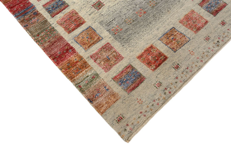 Gabbeh Tapijt - Loribaft Indus - 140 x 75 cm - veelkleurig