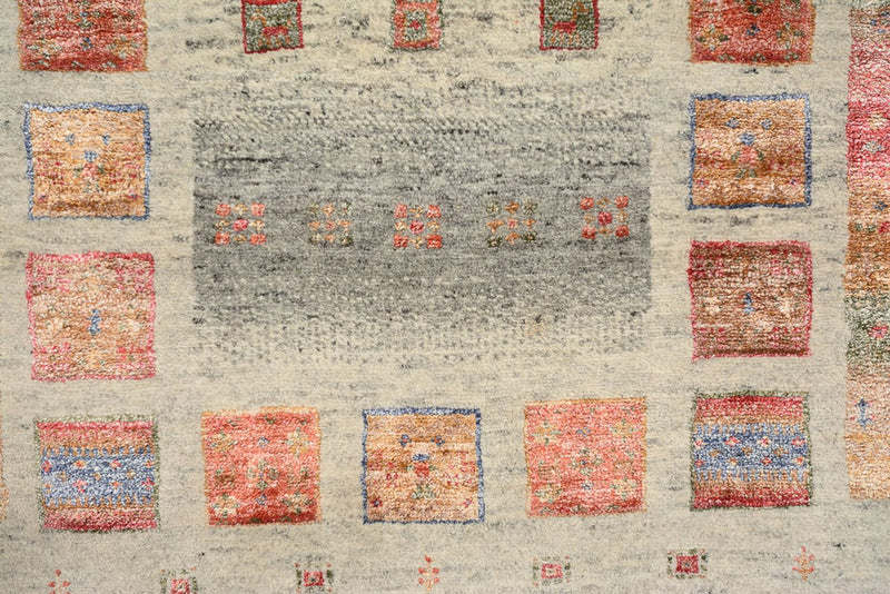 Gabbeh Tapijt - Loribaft Indus - 140 x 75 cm - veelkleurig