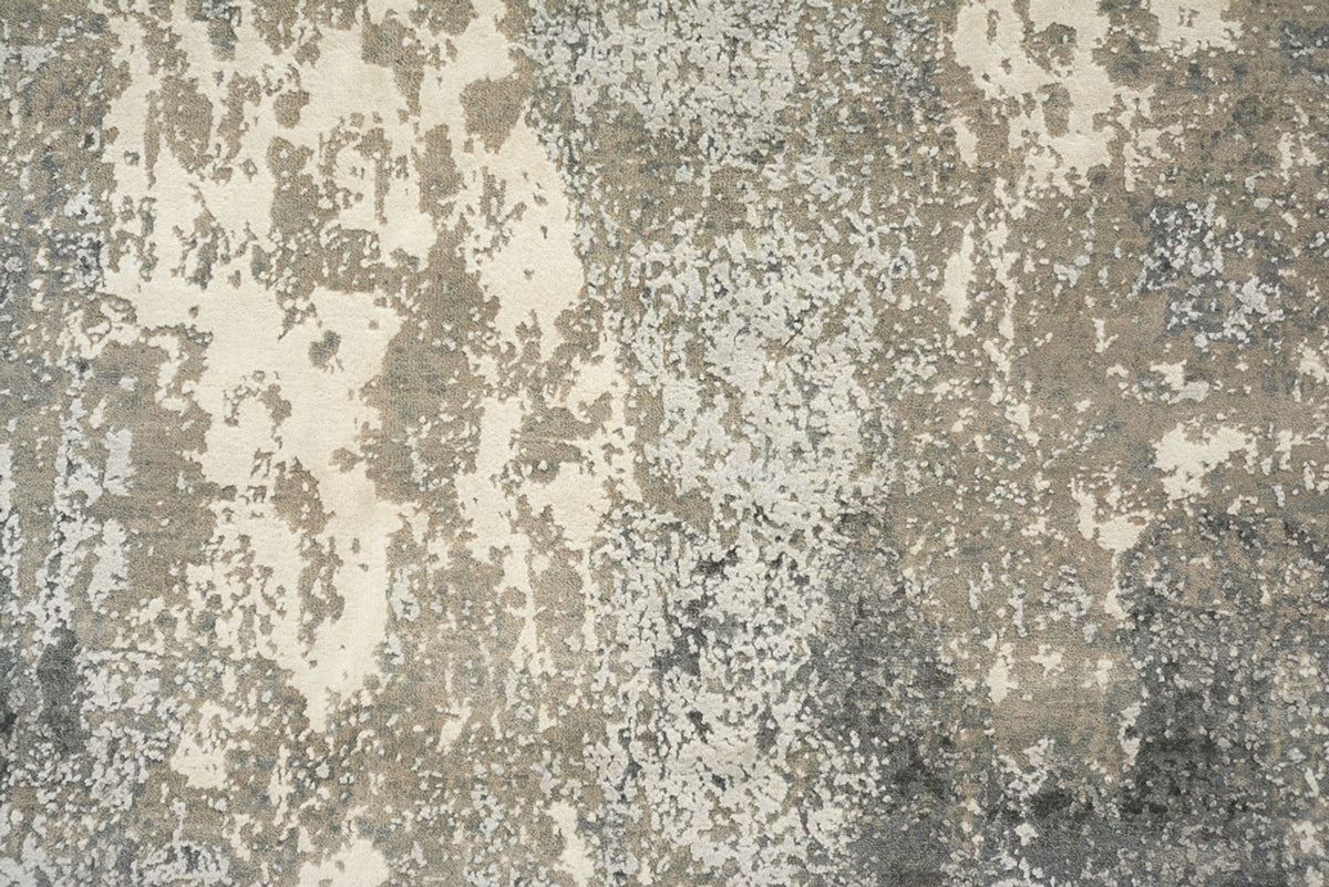 Designer tapijt - 366 x 274 cm - donker beige