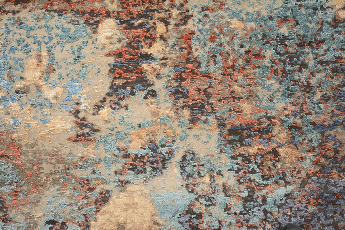 Designer tapijt - 241 x 239 cm - veelkleurig