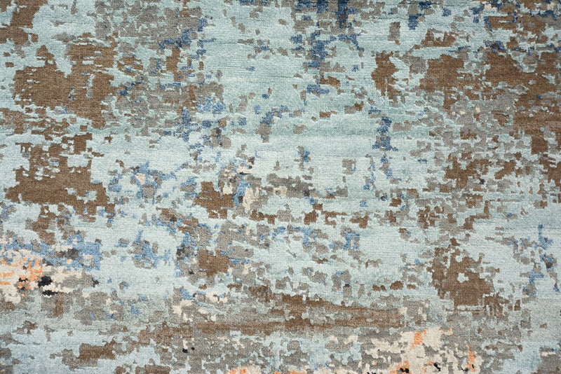 Designer tapijt rond  - 243 x 241 cm - veelkleurig