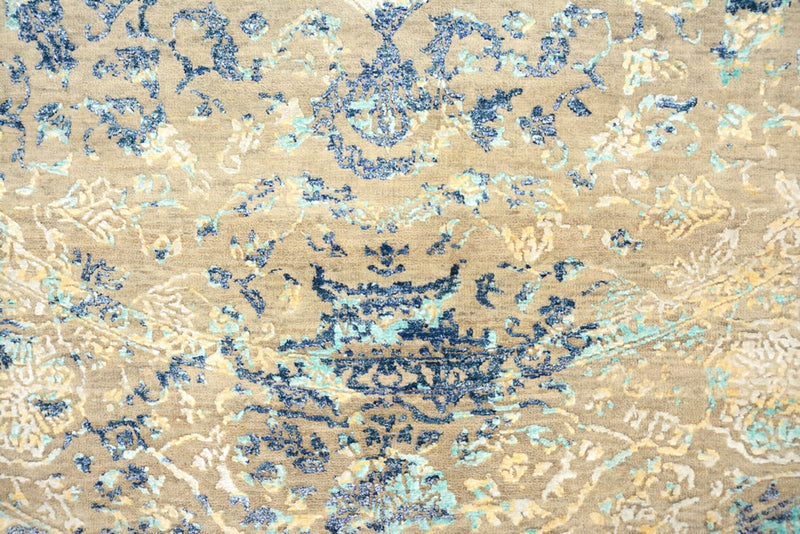 Designer tapijt rond  - 201 x 199 cm - veelkleurig