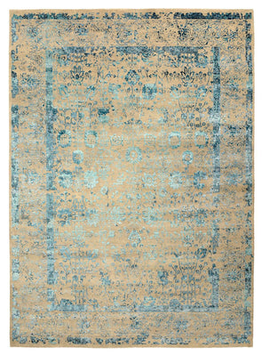 Designer tapijt - 339 x 246 cm - licht beige