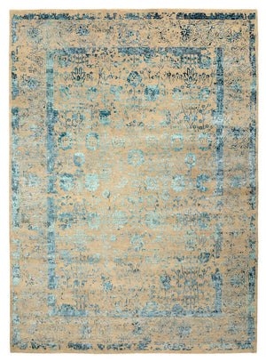 Designer tapijt - 339 x 246 cm - licht beige