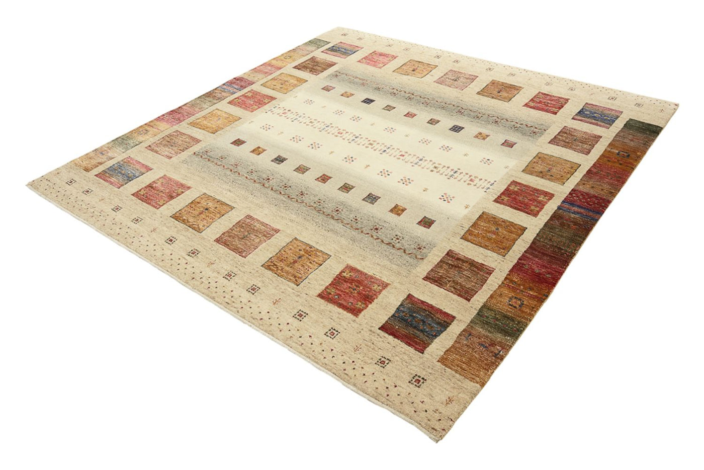 Indo Loribaft Tapijt 205x203cm - Wollen tapijt