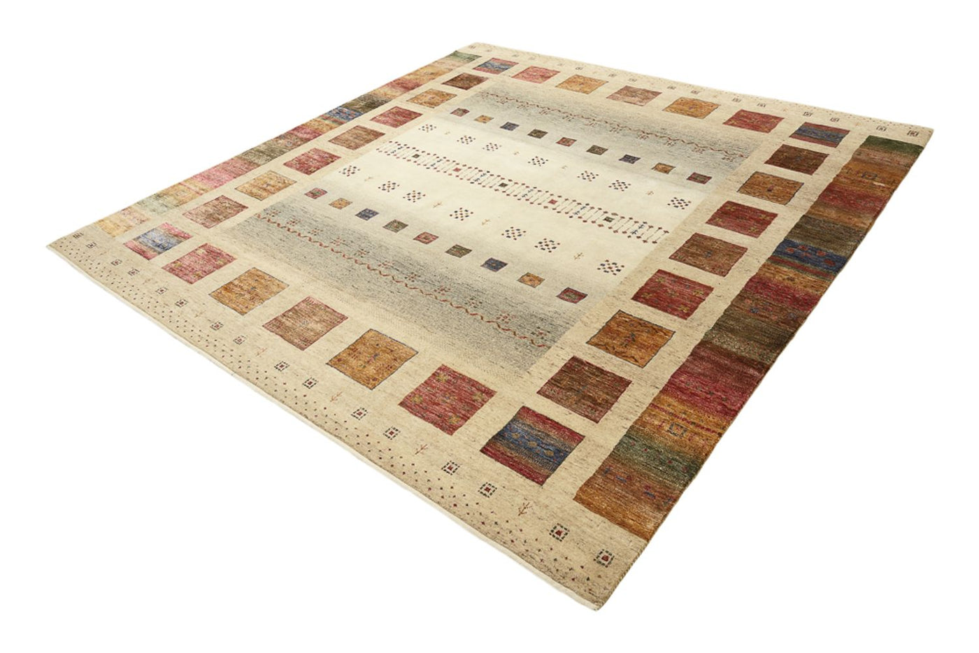 Indo Loribaft Tapijt 253x249cm - Wollen tapijt