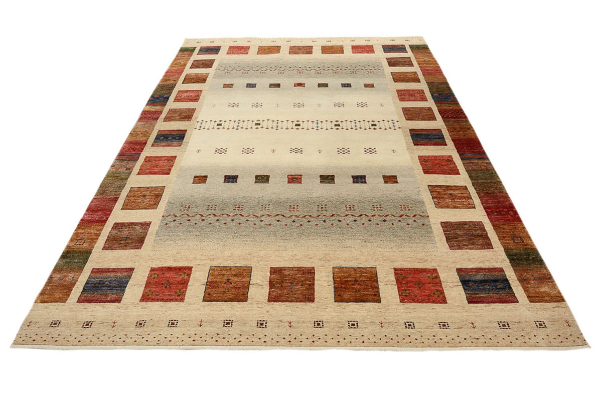 Gabbeh Tapijt - Loribaft Indus - 302 x 206 cm - veelkleurig