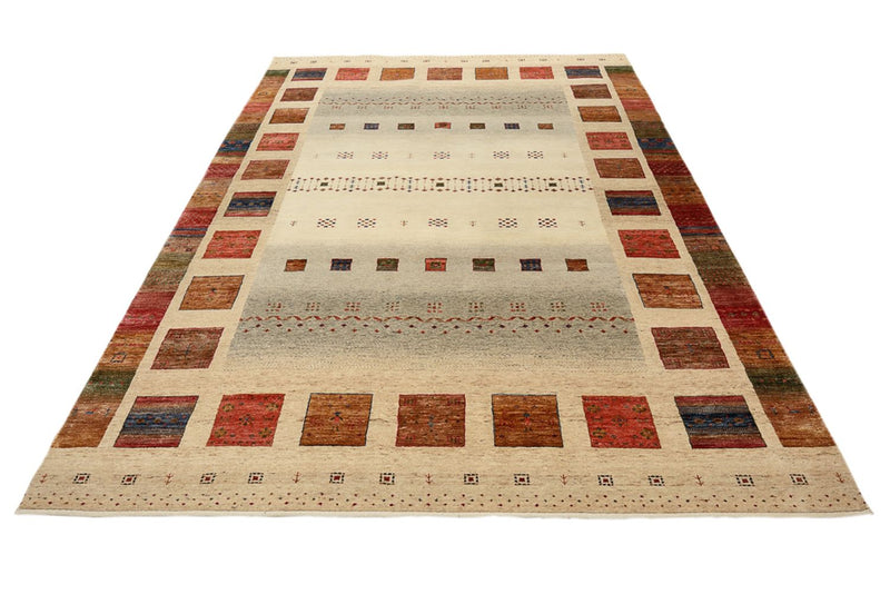 Gabbeh Tapijt - Loribaft Indus - 302 x 206 cm - veelkleurig