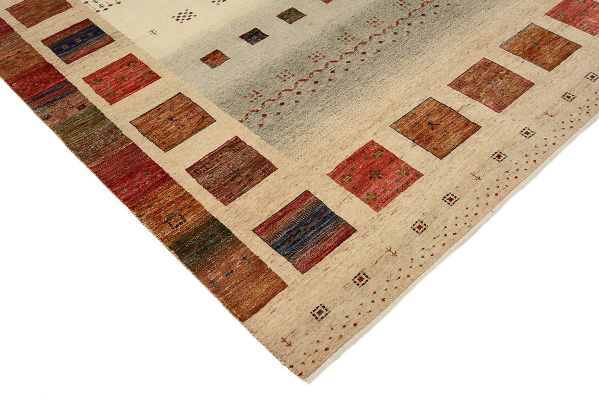 Gabbeh Tapijt - Loribaft Indus - 302 x 206 cm - veelkleurig