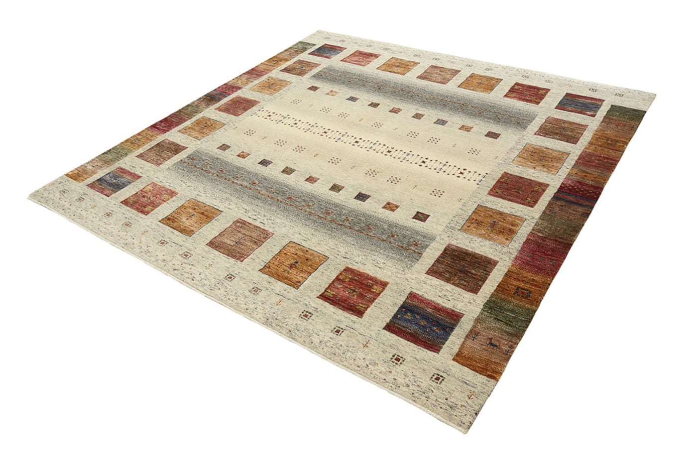 Indo Loribaft Tapijt 201x196cm - Wollen tapijt
