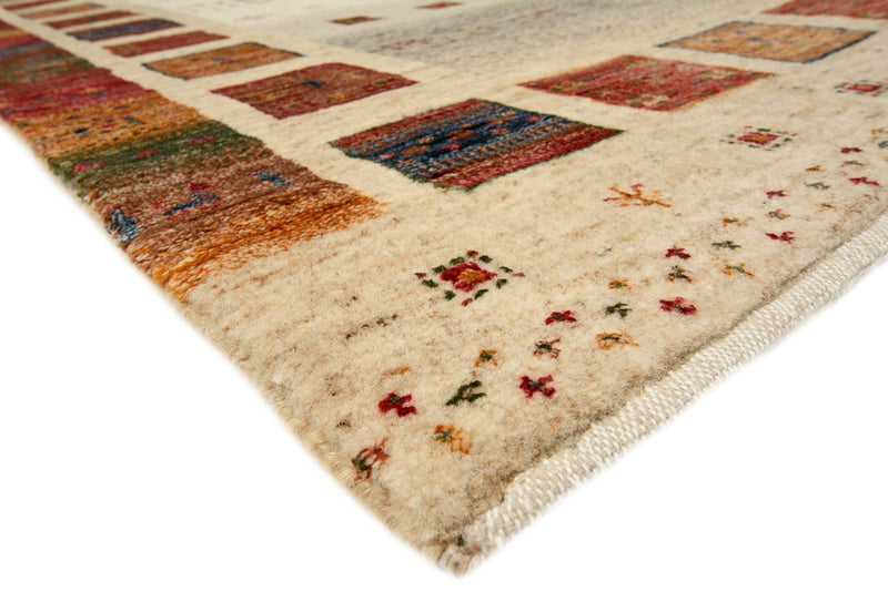 Loper Gabbeh Tapijt - Loribaft Indus - 298 x 84 cm - veelkleurig