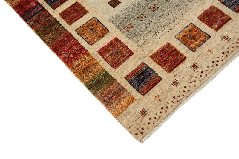 Loper Gabbeh Tapijt - Loribaft Indus - 295 x 82 cm - veelkleurig