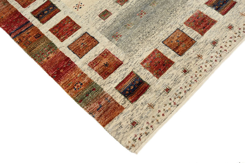 Loper Gabbeh Tapijt - Loribaft Indus - 294 x 82 cm - veelkleurig