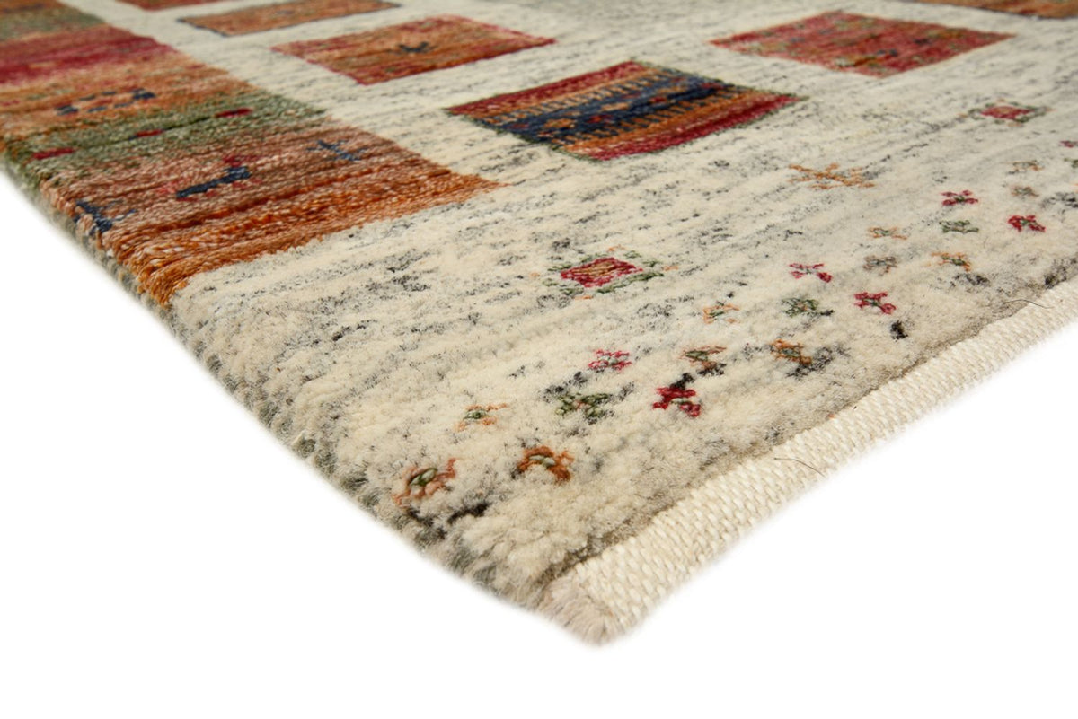 Loper Gabbeh Tapijt - Loribaft Indus - 294 x 82 cm - veelkleurig