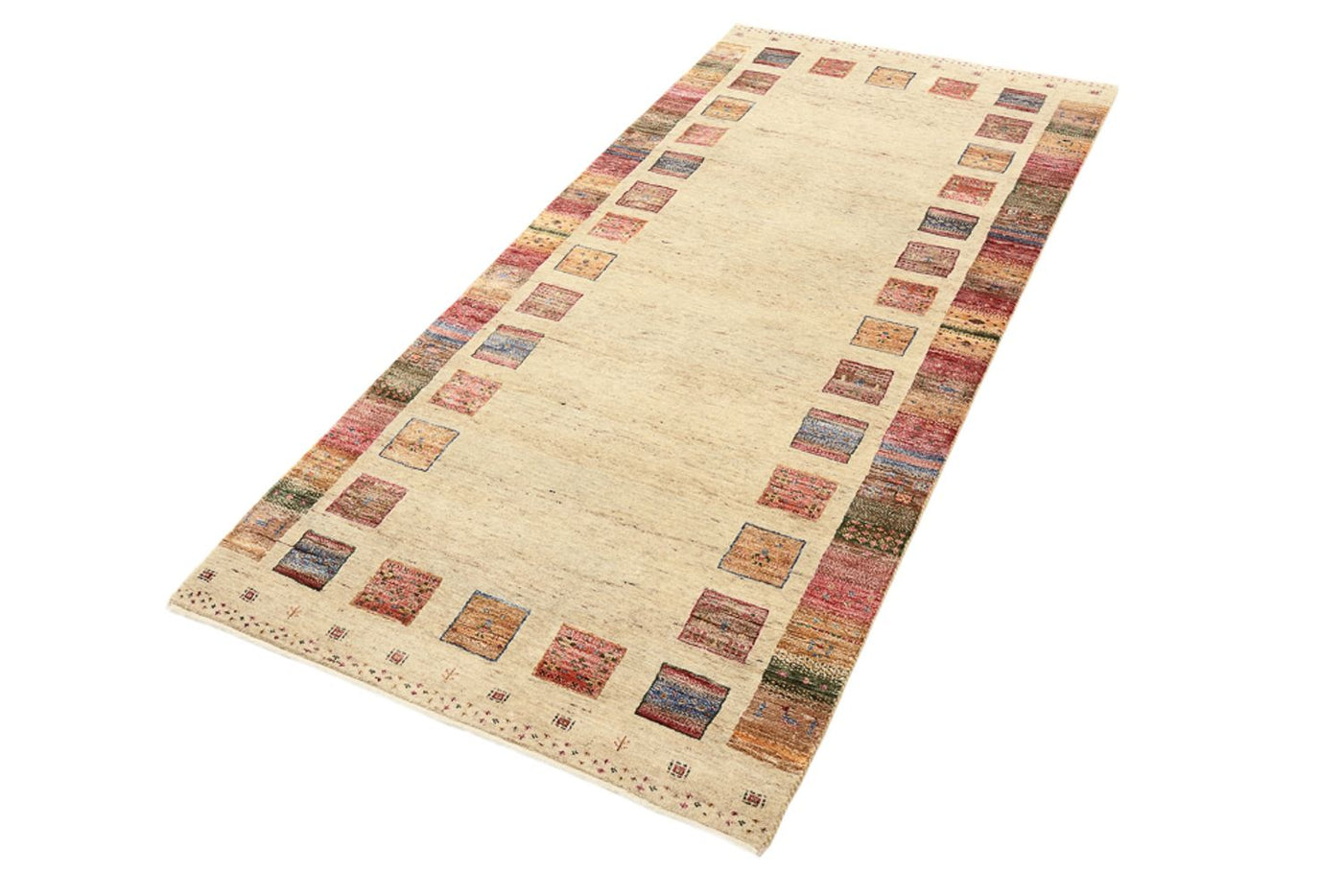 Indo Loribaft Tapijt 204x95cm - Wollen tapijt