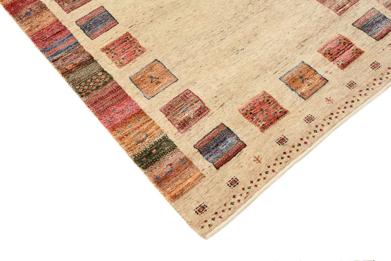 Loper Gabbeh Tapijt - Loribaft Indus - 202 x 94 cm - veelkleurig