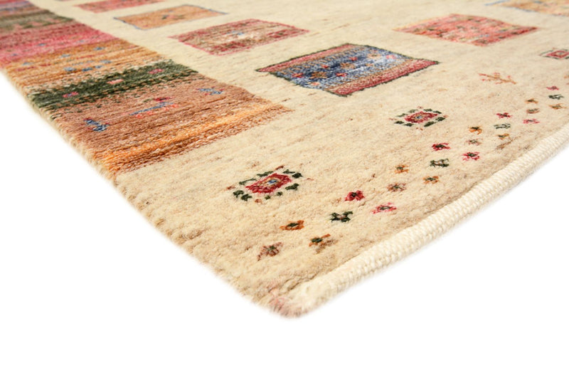 Loper Gabbeh Tapijt - Loribaft Indus - 202 x 94 cm - veelkleurig