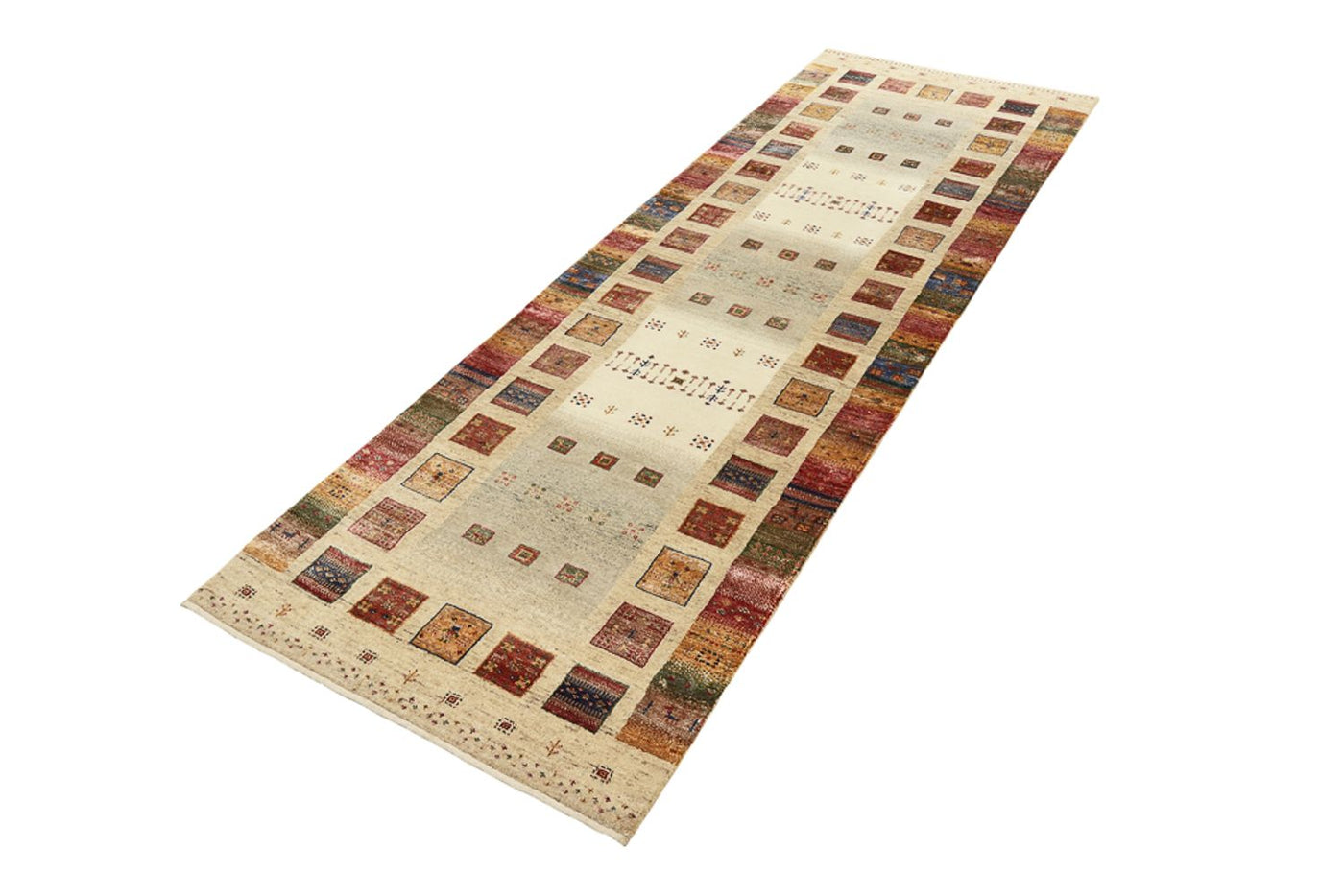 Indo Loribaft Tapijt 245x83cm - Wollen tapijt