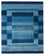 Gabbeh Tapijt - Loribaft Indus - 303 x 241 cm - zee blauw