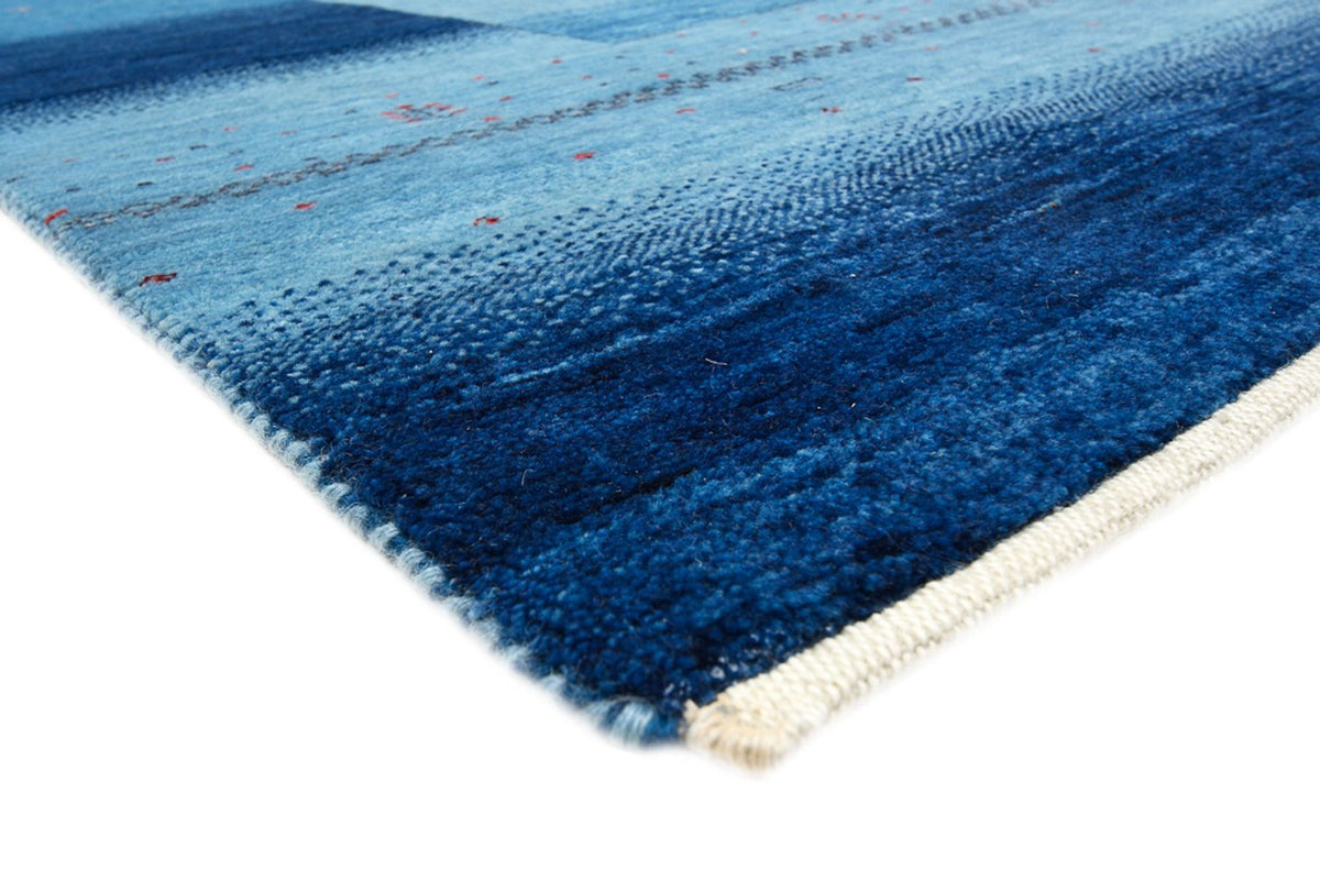 Gabbeh Tapijt - Loribaft Indus - 303 x 241 cm - zee blauw