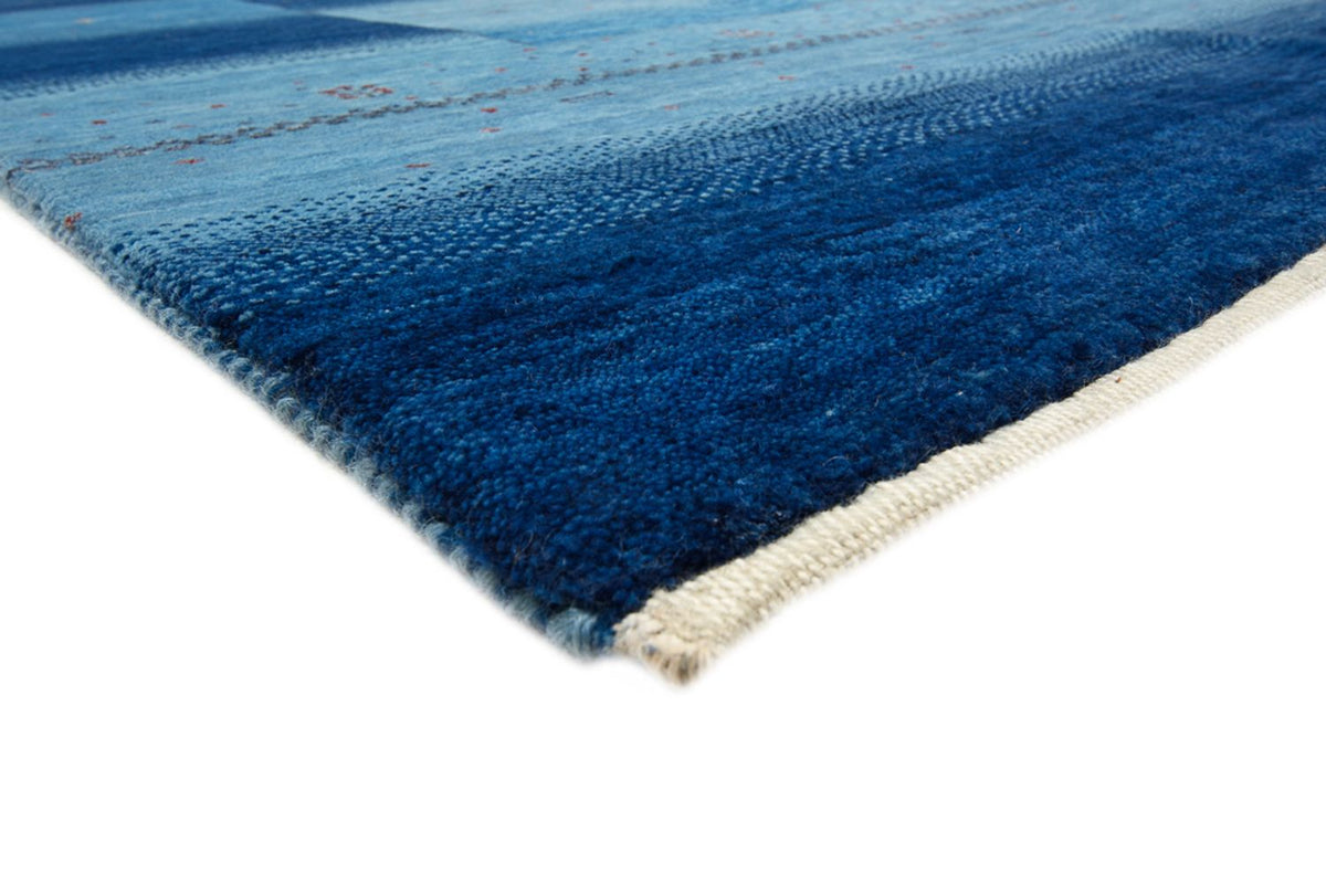 Gabbeh Tapijt - Loribaft Indus - 299 x 250 cm - zee blauw