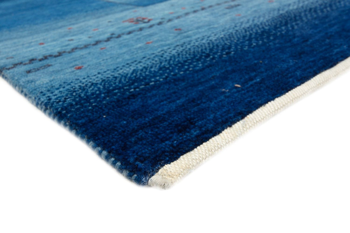 Gabbeh Tapijt - Loribaft Indus - 232 x 177 cm - zee blauw