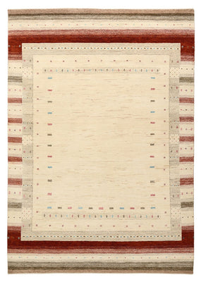 Gabbeh Tapijt - Loribaft Indus - 243 x 171 cm - licht beige