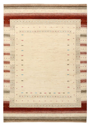 Gabbeh Tapijt - Loribaft Indus - 243 x 171 cm - licht beige