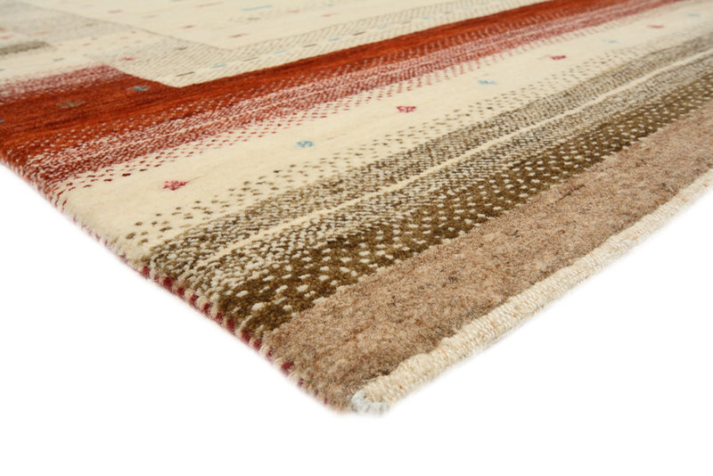 Gabbeh Tapijt - Loribaft Indus - 229 x 174 cm - licht beige