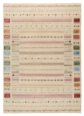 Gabbeh Tapijt - Loribaft Indus - 246 x 174 cm - licht beige