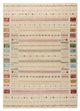 Gabbeh Tapijt - Loribaft Indus - 246 x 174 cm - licht beige
