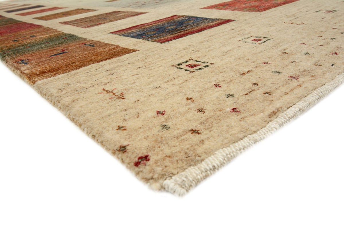 Gabbeh Tapijt - Loribaft Indus - 306 x 205 cm - licht beige