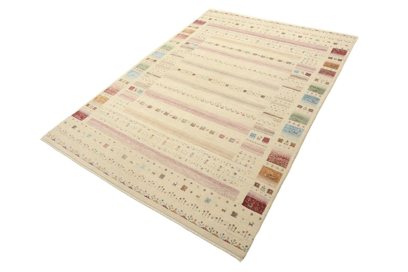 Indo Loribaft Tapijt 206x149cm - Wollen tapijt