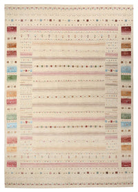 Gabbeh Tapijt - Loribaft Indus - 356 x 251 cm - licht beige