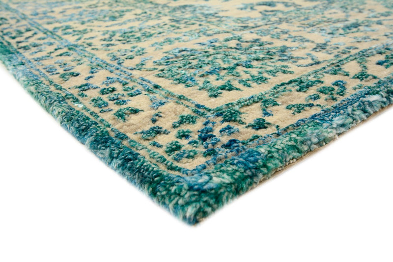 Designer tapijt - 201 x 155 cm - licht beige