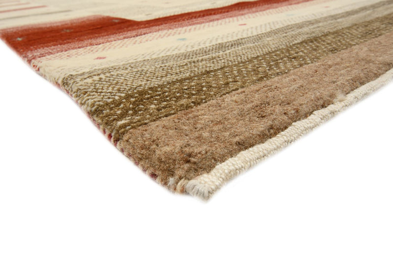 Gabbeh Tapijt - Loribaft Indus - 300 x 254 cm - licht beige