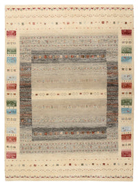 Gabbeh Tapijt - Loribaft Indus - 244 x 177 cm - licht beige