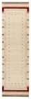 Loper Gabbeh Tapijt - Loribaft Indus - 298 x 83 cm - licht beige