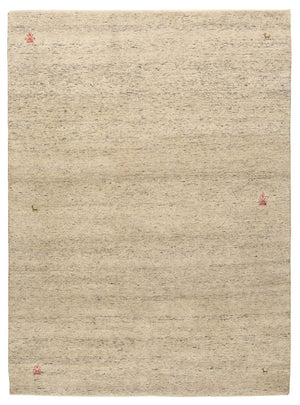 Gabbeh Tapijt - Loribaft Indus - 238 x 175 cm - licht beige