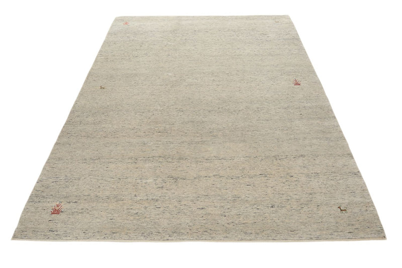 Gabbeh Tapijt - Loribaft Indus - 238 x 175 cm - licht beige