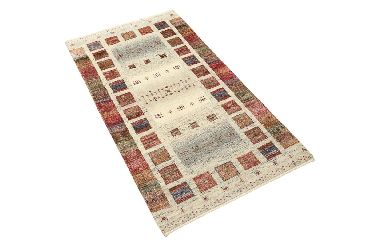 Gabbeh Tapijt - Loribaft Indus - 142 x 76 cm - veelkleurig