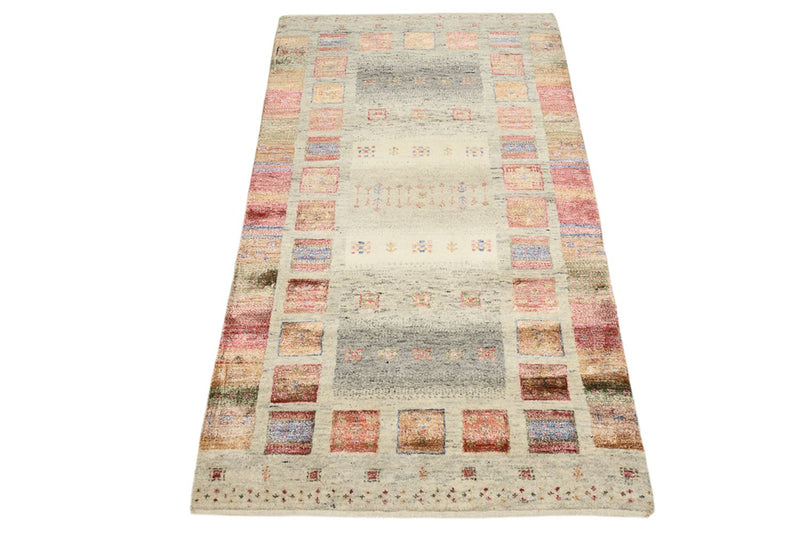 Gabbeh Tapijt - Loribaft Indus - 142 x 76 cm - veelkleurig