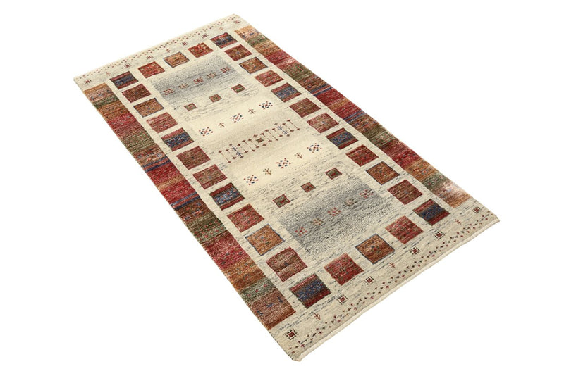 Gabbeh Tapijt - Loribaft Indus - 141 x 76 cm - veelkleurig