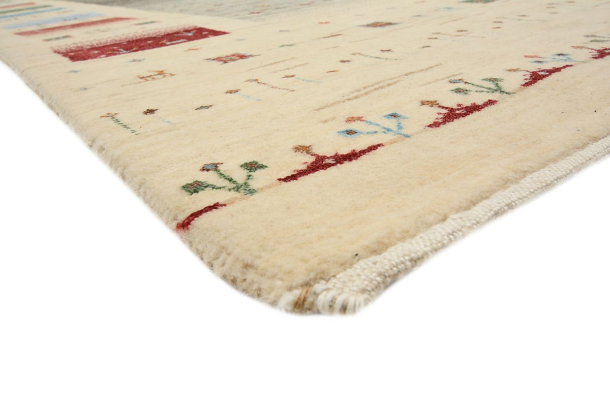 Gabbeh Tapijt - Loribaft Indus - 304 x 251 cm - licht beige