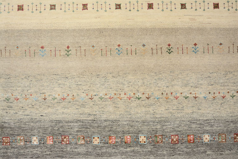 Gabbeh Tapijt - Loribaft Indus - 304 x 251 cm - licht beige